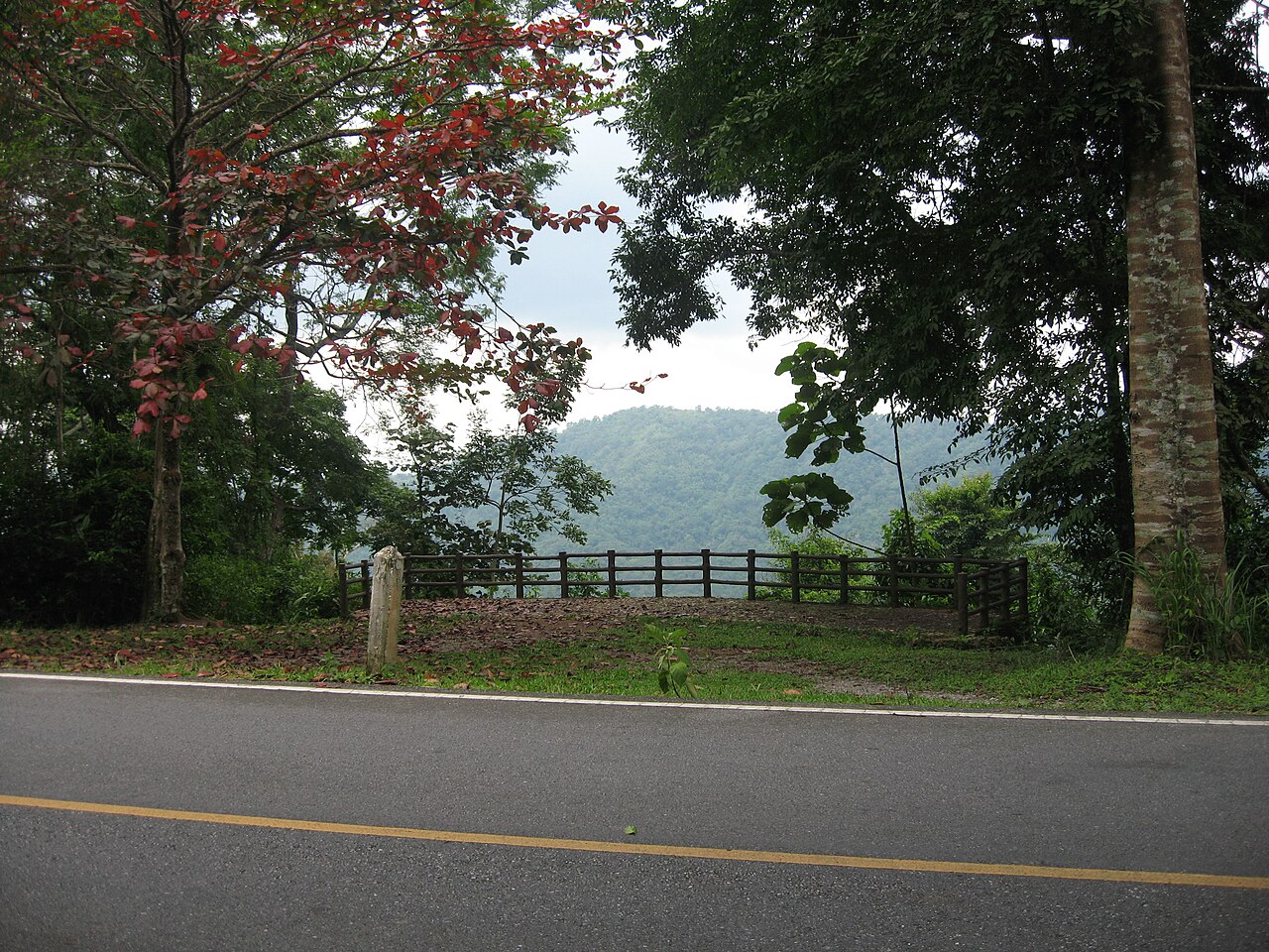 Viewpoint near km 30 in Khao Yai National Park