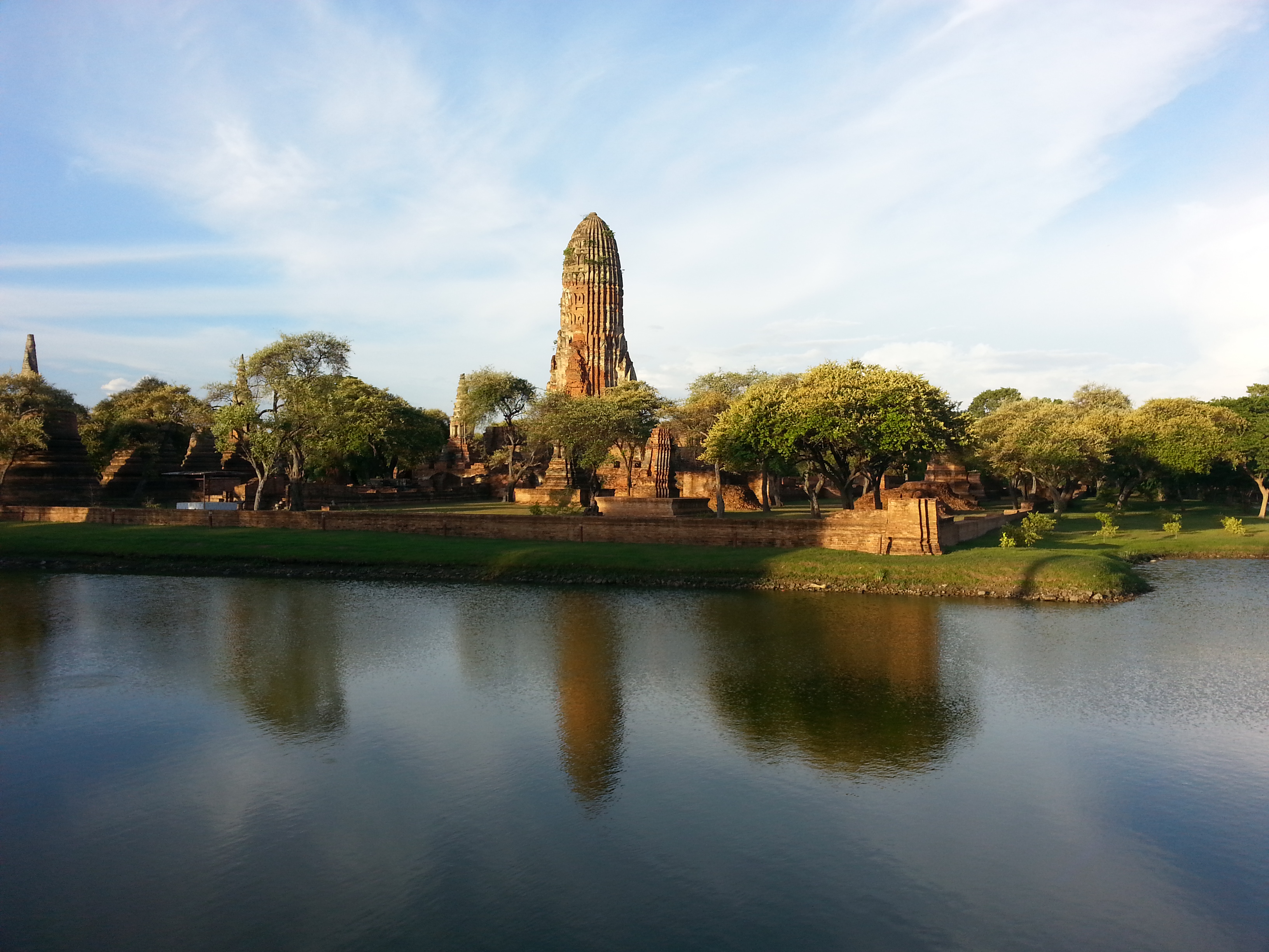 Ayutthaya temple towers