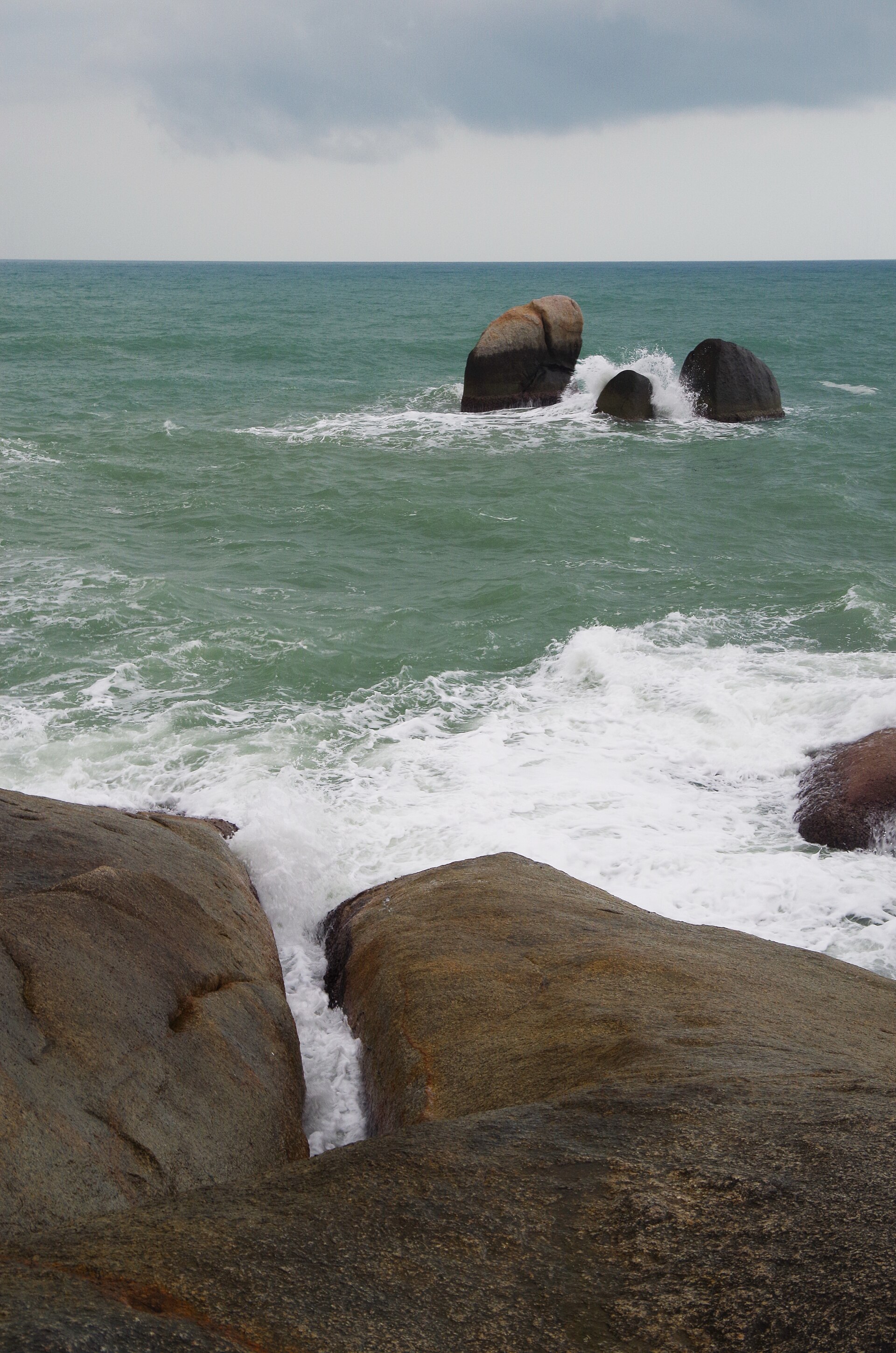 Hin Ta Hin Yai rocks near Lamai Beach
