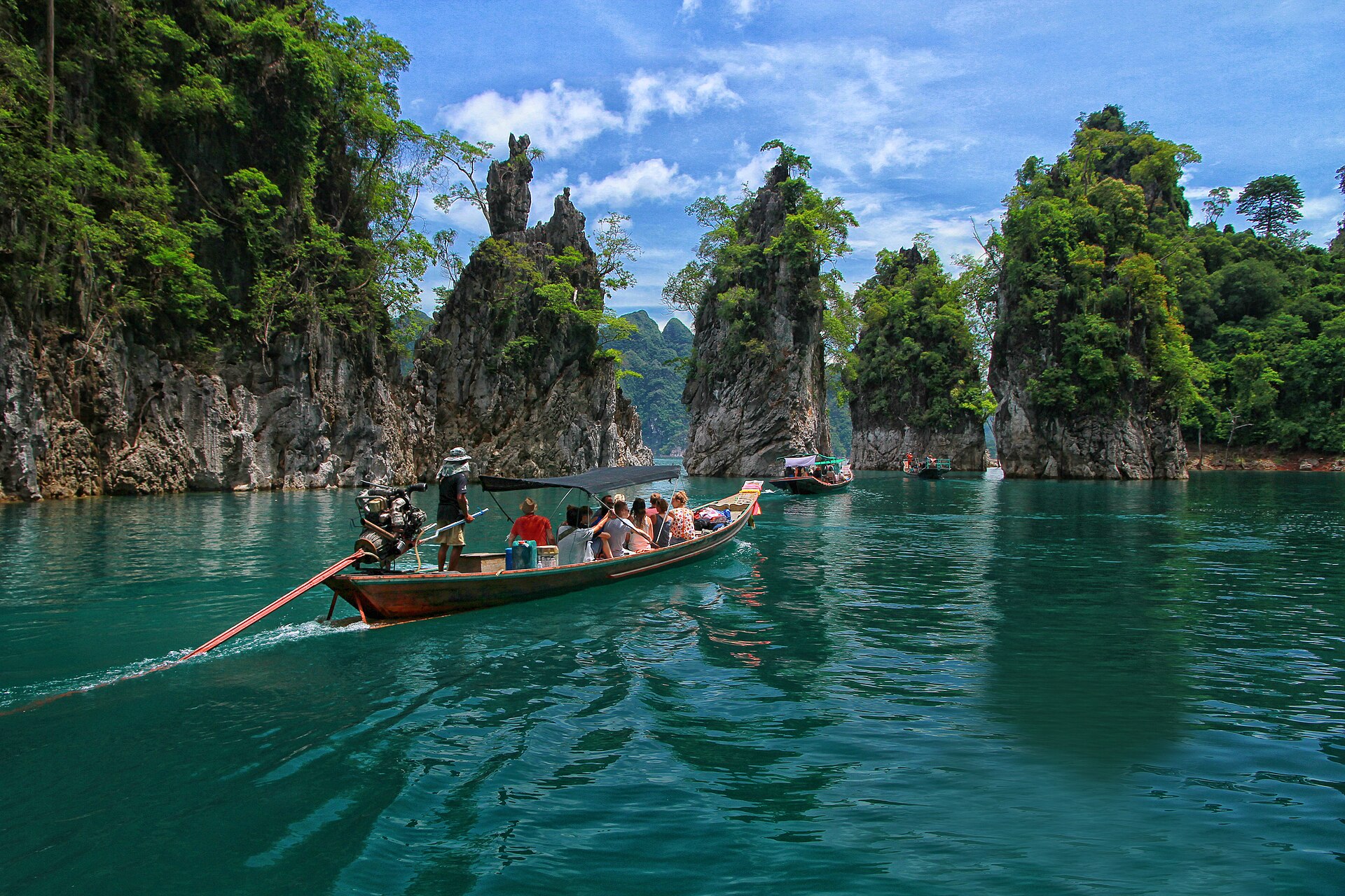 Forest view in Khao Sok National Park