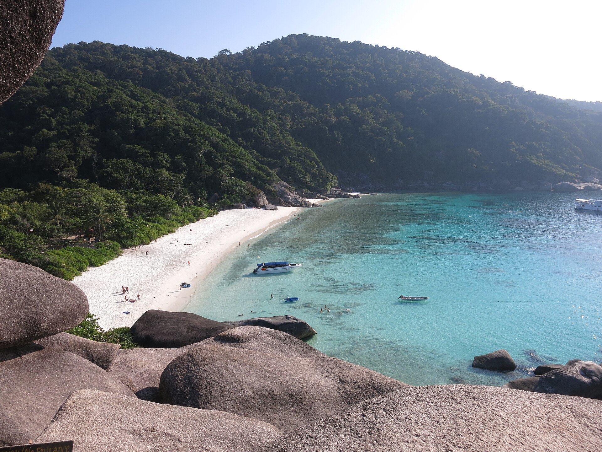 Snorkeling waters at Similan